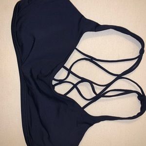 Lululemon sports bra size 10 navy blue